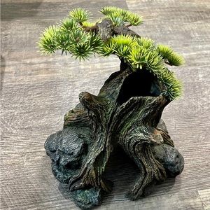 Faux bonsai tree